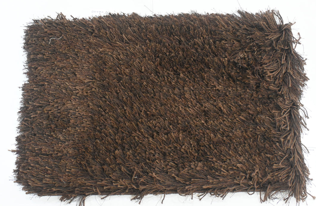 Brown Furry Floor Mat