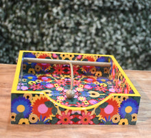 Load image into Gallery viewer, Floral Multicolor MDF Printed Tissue Holder Tray