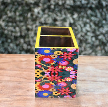 Load image into Gallery viewer, Floral Multicolor MDF Printed Cutlery Holder